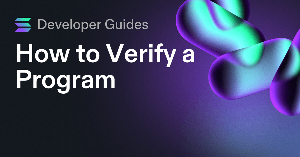 How to Verify a Program